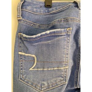 American Eagle Light Wash Jeggings